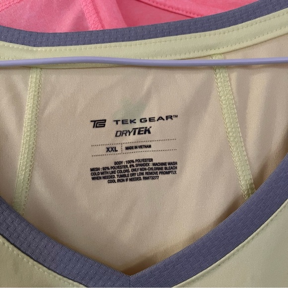 Tek Gear Tank Top and Tee Set Women US XXL - Picture 4 of 14